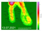 Heatmap für 13.07.2021