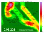 Heatmap für 10.08.2021