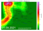 Heatmap für 01.09.2021